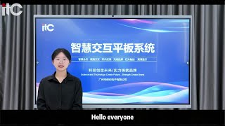 itc 820 series conference interactive intelligent flat panel