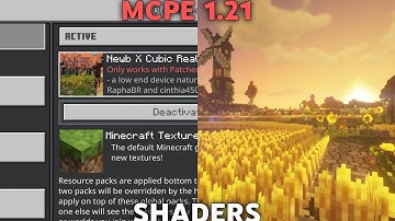 BEST Shaders for Minecraft PE 1.21.111 || Newb X Cubic Reality Shader pack 