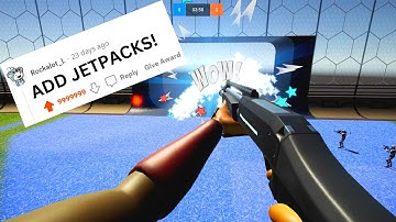 If Rocket League Was A Shooter Game WITH JETPACKS!