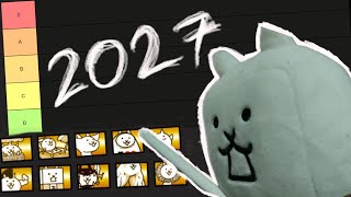 Normal Cats Tier List in 2027 [ Battle Cats ]
