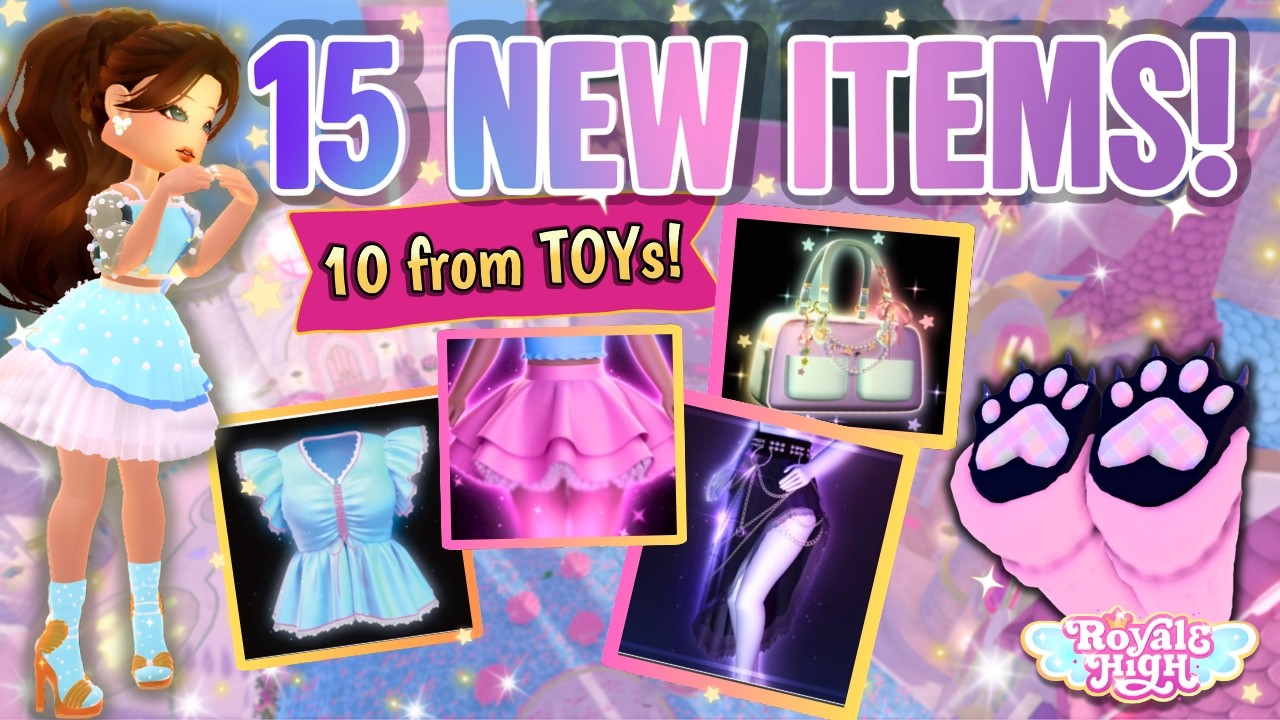 15 NEW Royale High Items! (10 From Toys!) Full Showcase ✨