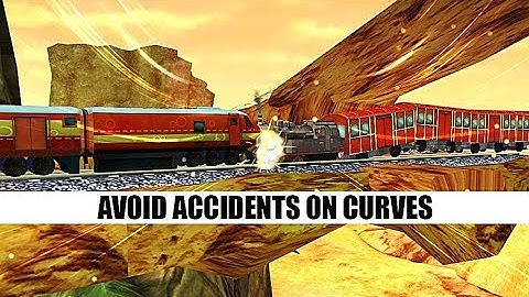 Uphill Train Racing 3D - Level 1 and Level 2