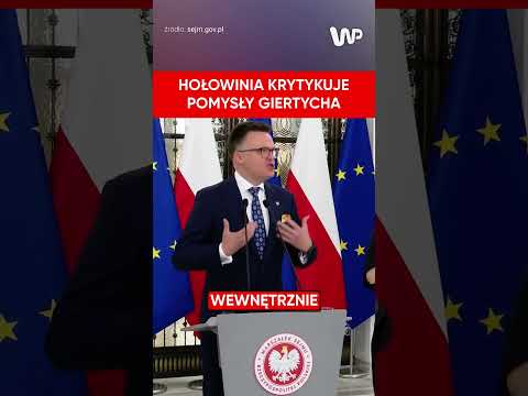 Hołownia krytykuje pomysły