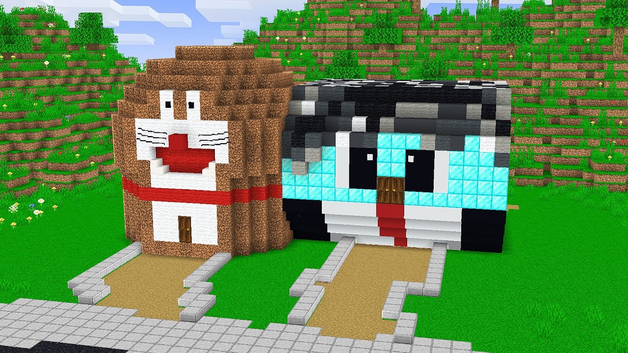 ZENGİN Gürol Evi vs FAKİR Tombiş Evi - Minecraft