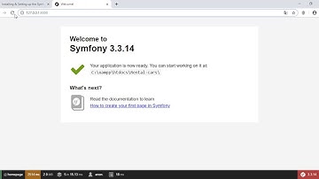 5  Our first program in symfony