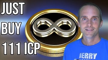 Just Buy 111 Internet Computer ICP Crypto Jerry Banfield