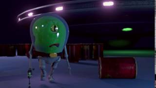 RUNNING CYCLE ALIEN BETA 01 BLENDER TEST