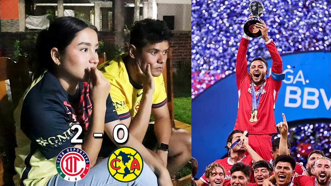 NO HUBO TETRA😪🏆 | REACCIÓN TOLUCA VS AMERICA FINAL LIGA MX
