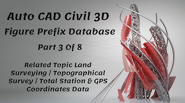 Auto CAD Civil 3D Figure Prefix Databases Part 3 Of 8