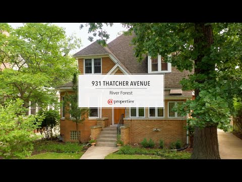 931 Thatcher Avenue, River Forest, IL home video tour