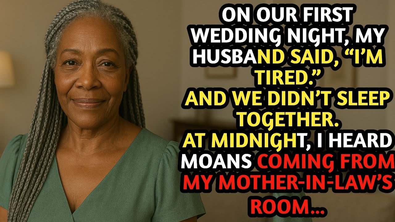 **HE LEFT ME ALONE ON OUR WEDDING NIGHT, AND AT MIDNIGHT I HEARD UNEXPECTED SOUNDS...**