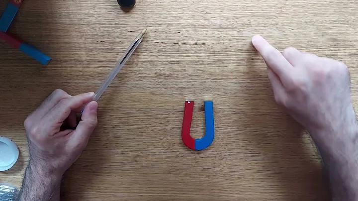 Observing and drawing magnetic fields using magnets