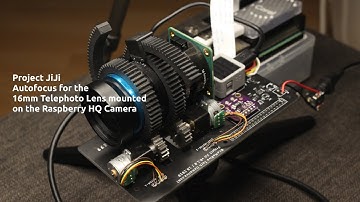 Autofocus for the Raspberry Pi HQ Camera using the 16mm Telephoto Lens