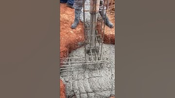 Công trình tiền tỷ (P61) - Đổ bê tông móng  không cần đóng cốt pha #shorts