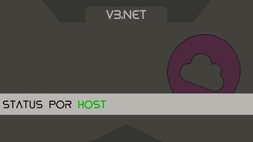 [VB.NET] INSERINDO STATUS POR HOST