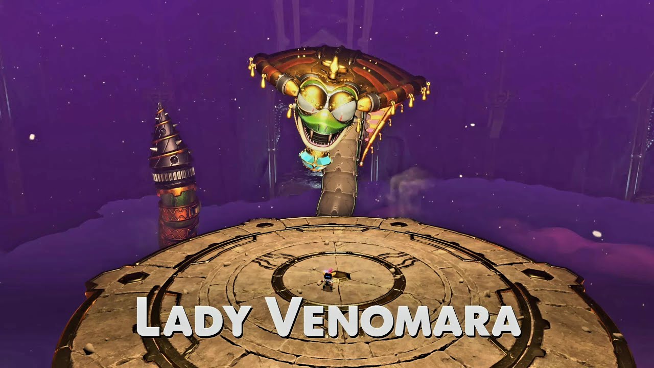 Astro Bot - Lady Venomara (bossfight)