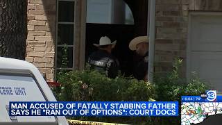 Court records shed light on why 30 year old man reportedly stabbed  killed his father