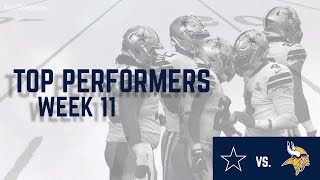 Top performers in the Cowboys' comeback win over the Vikings
