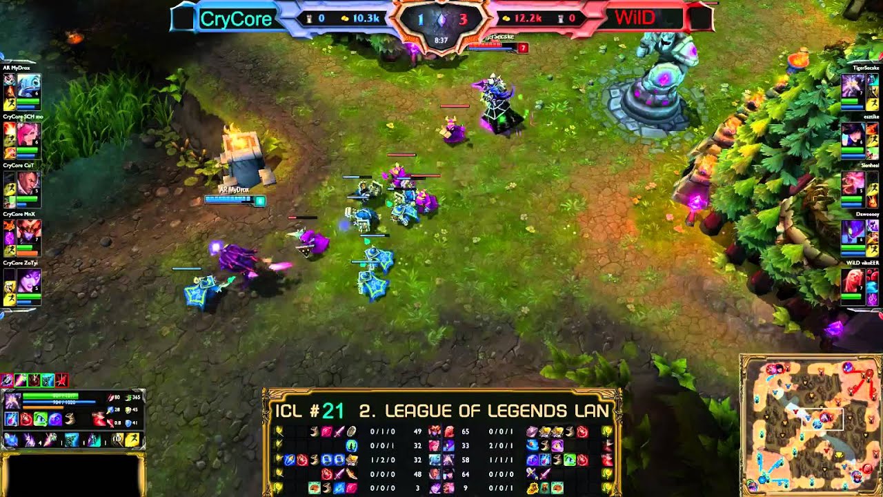 ICL 21 2. nap | Csoportmeccsek | Wild vs CryCore