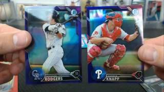 2014 Bowman Draft Jumbo and 2016 Bowman Jumbo Dual Half Case Break #3 Hit Recap