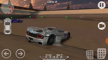 Canal drift dash car flyes in air with super speed