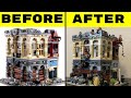 I built and modified a LEGO apocalypse brick bank...