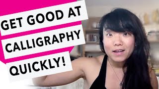 Get Good at Calligraphy QUICKLY - A 3-Step Plan | CROOKED CALLIGRAPHY