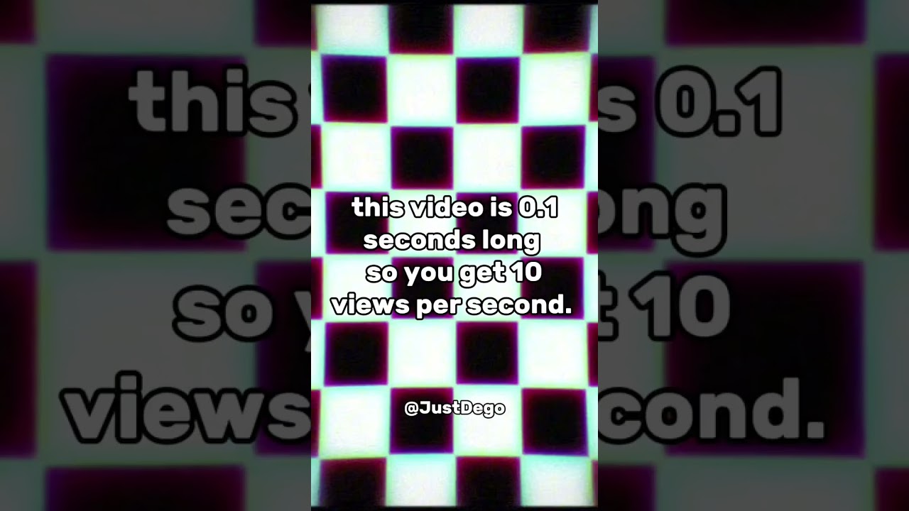 SHORTEST YOUTUBE SHORT|.1 seconds long ⚡️