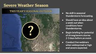 NWS Pendleton Summer Outlook 2021 Part 1