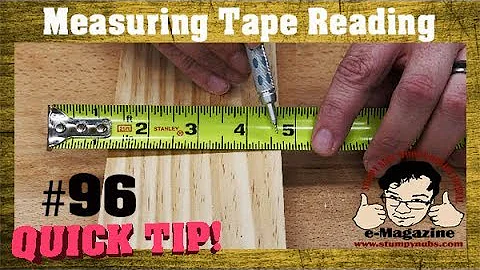 How to read a tape measure without looking like an idiot