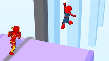 ‎Superhero Race - All Levels Gameplay Android, iOS