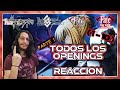 🔥REACCION a TODOS los openings de Fate Series (1-10)