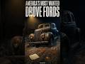 Why America’s Most Wanted Criminals Chose the 1937 Ford V8 Sedan