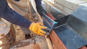 How to do Preformed Stepped Trays In Brickwork