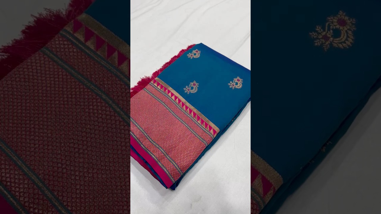 Nath Rich Paithani Meenakari Pallu Saree