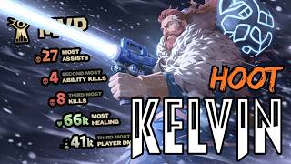 hoot Kelvin ❄️ 27 ASSISTS ICE CONTROL WITH 65.4K HEALING (Eternus VI FULL Deadlock Gameplay)