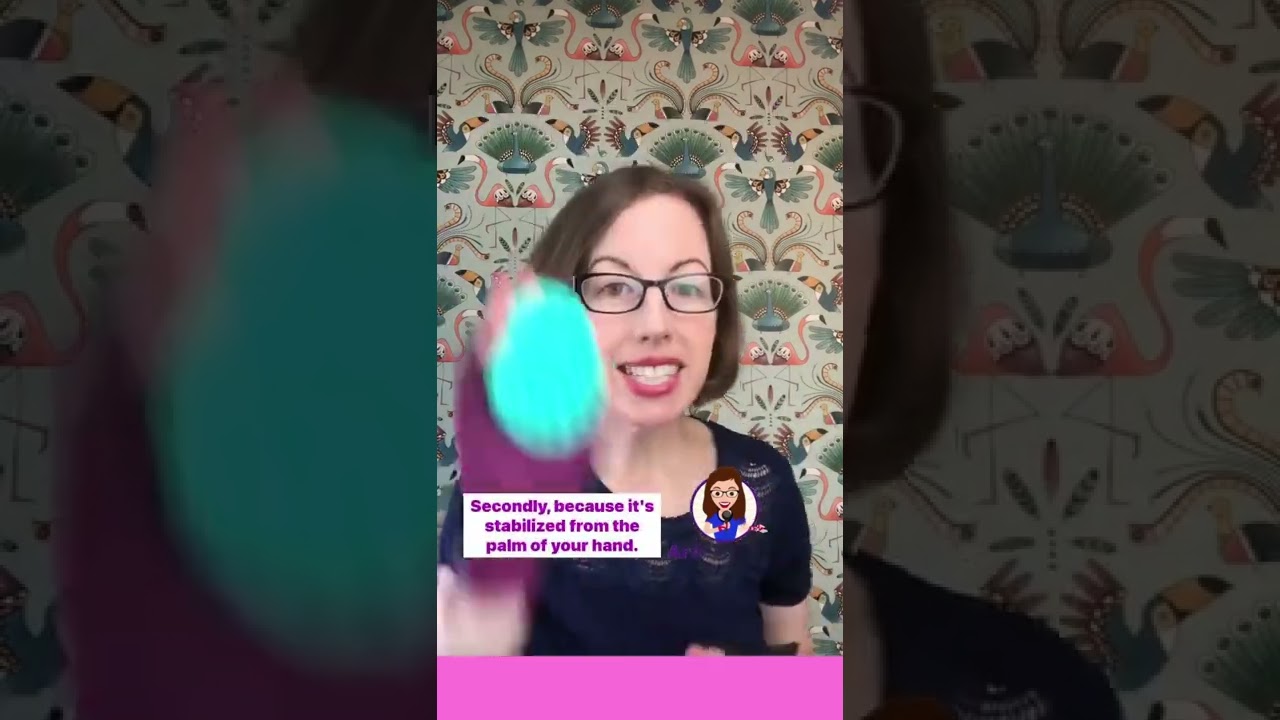 Arthritis friendly hairbrush!