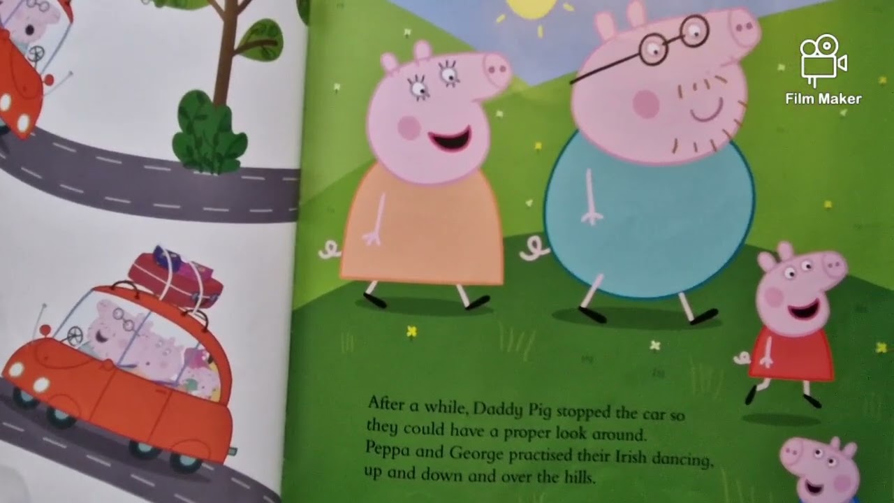 Peppa pig Peppa goes to Ireland 