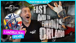 Fast & Furious Orlando Update! New Show Building, Construction Almost Complete!