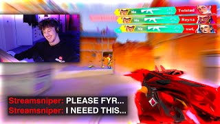 How I Embarred A Streamsniper In Valorant