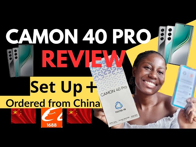 Camon 40 Pro Review: Design, Camera & First Setup (Ordered From China 🇨🇳)