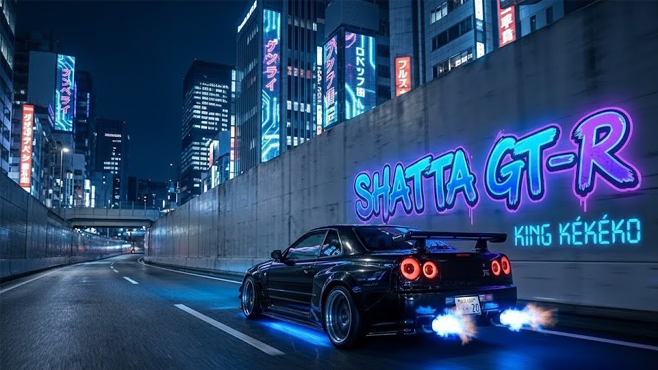 SKYLINE R-34 (Shatta GT-R) - KING KÉKÉKO