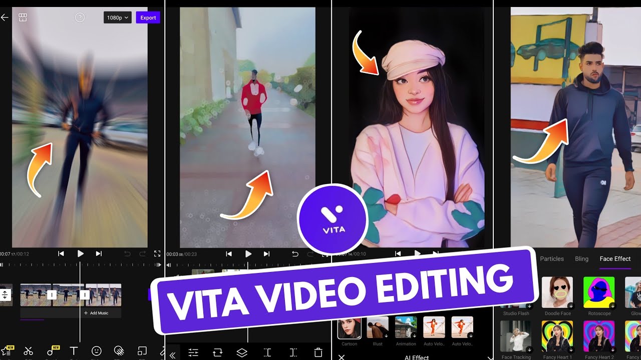 Vita App Trending Video Editing Tutorial Vita Video Editing Kaise