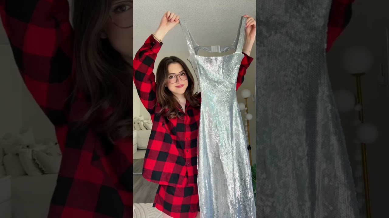 A Christmas AND New Years outfit IN ONE???