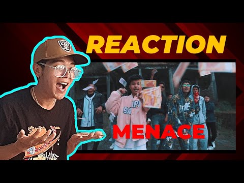LYRICS 😱 MENACE - sagarb ft lil sag new nepali rap song reaction by AK ...