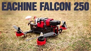 Eachine Falcon 250 FPV Racer Review and Crash Test