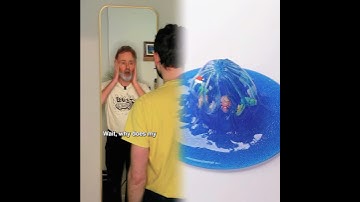 #pov i bought a mirror that reflects ONE YEAR into the future #loop