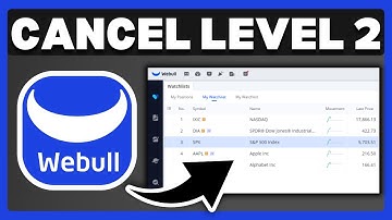 How To Cancel Level 2 On Webull - Full Guide