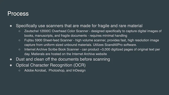 Digitizing Manuscripts