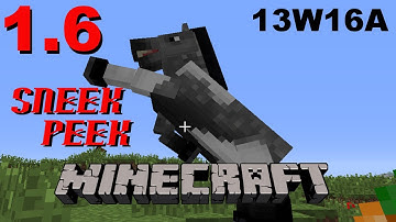 Minecraft | 1.6 SNEEK PEAK HORSES, CARPET, AND MORE | PC ( Snapshot 13w16a )